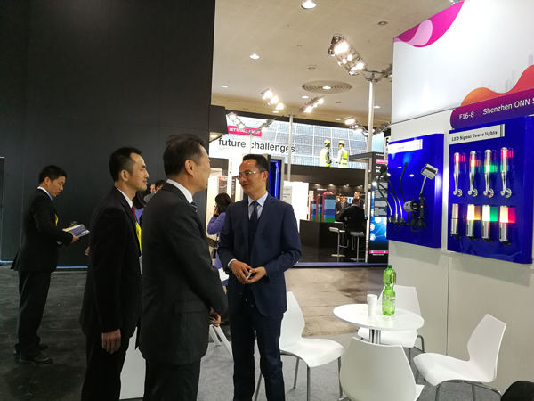 歐恩照明攜LED機床工作燈和三色警示燈邀您參觀德國漢諾威展會